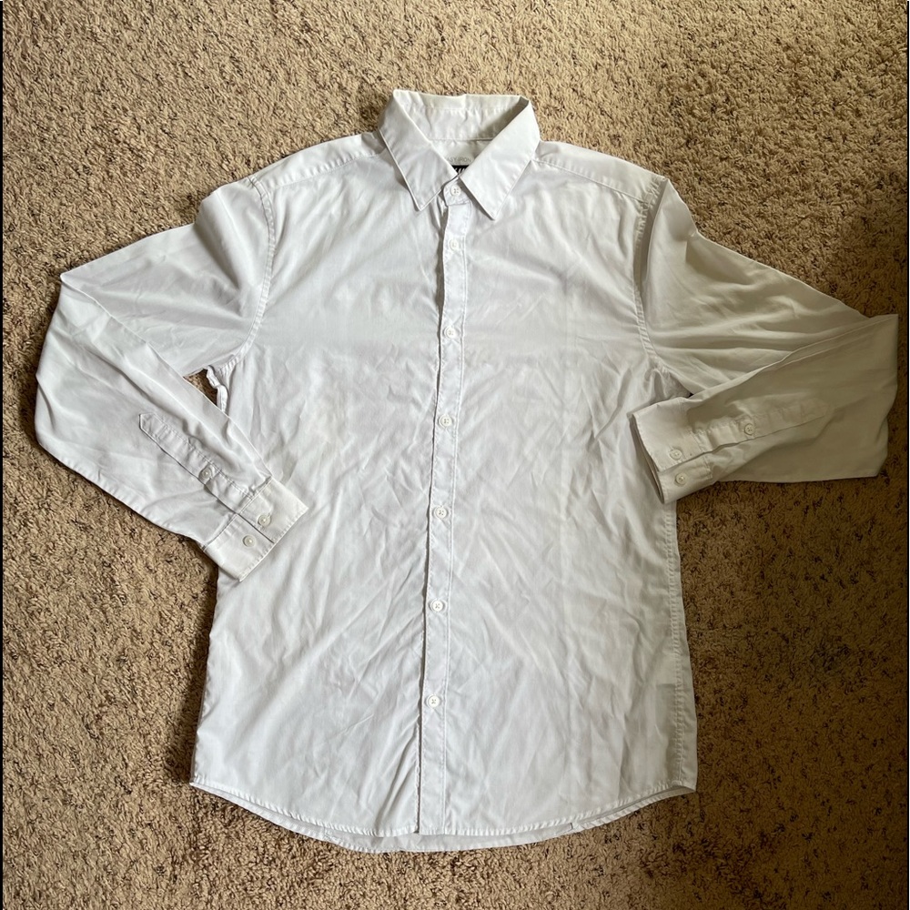 Easy Iron H&M dress shirt (M), White